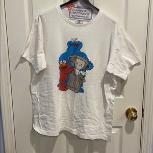 KAWS X Uniqlo X Sesame Street Tee